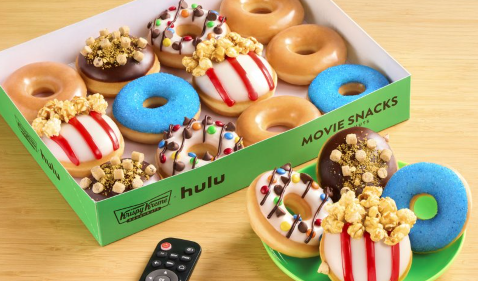 Ranking Krispy Kreme and Hulu’s Movie Snacks Doughnuts from best to awesome