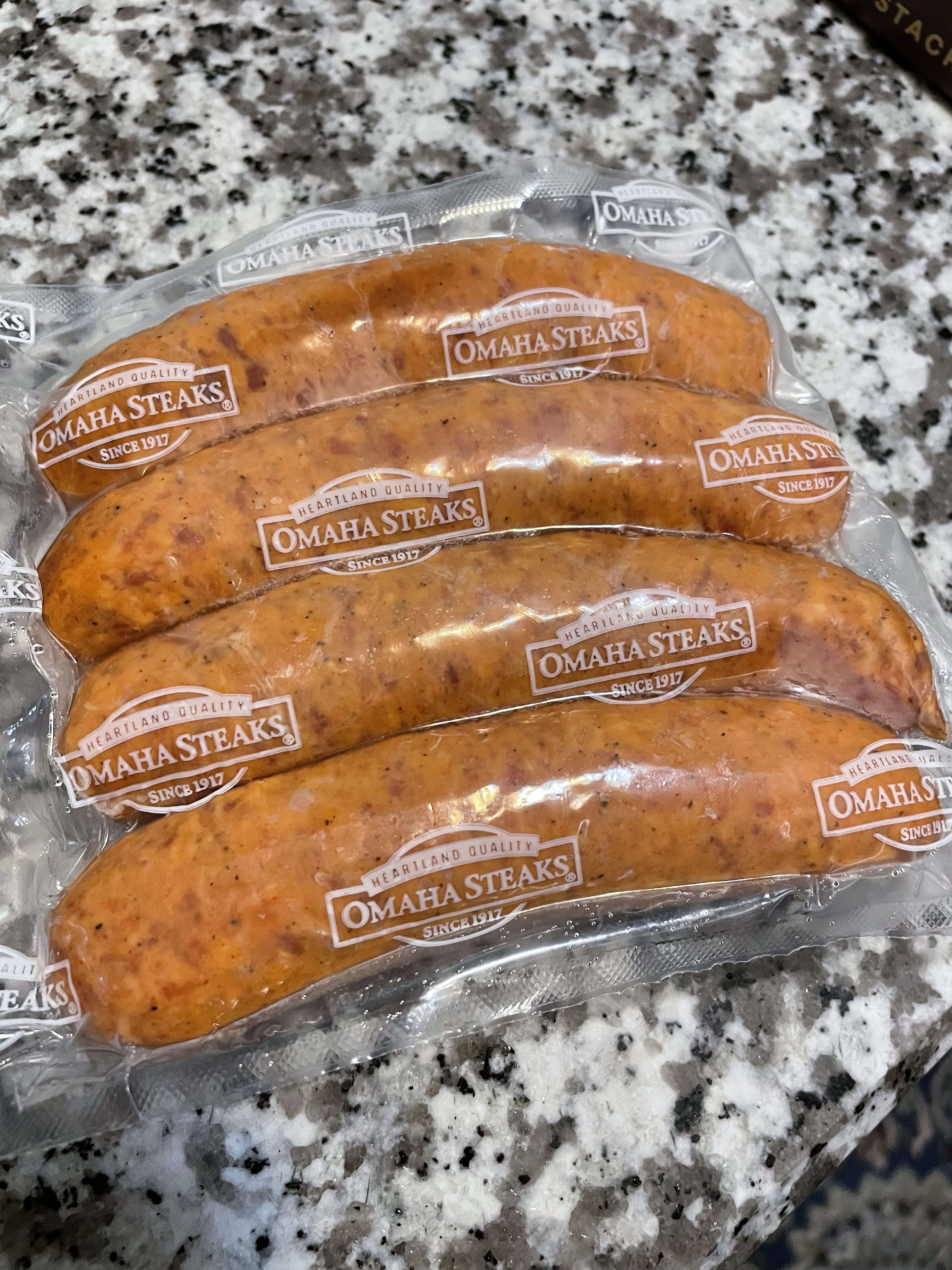 Omaha Steaks wins with their Natural Casing Kielbasa