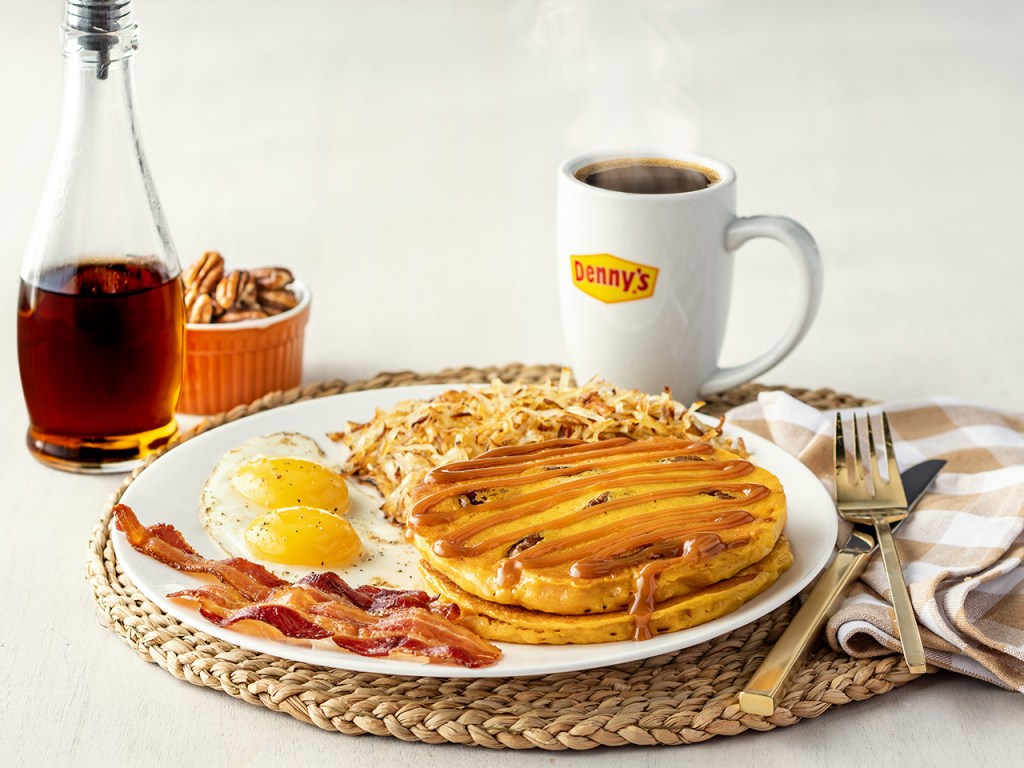 Denny’s brings back their fan favorite fall&nbsp;pancakes