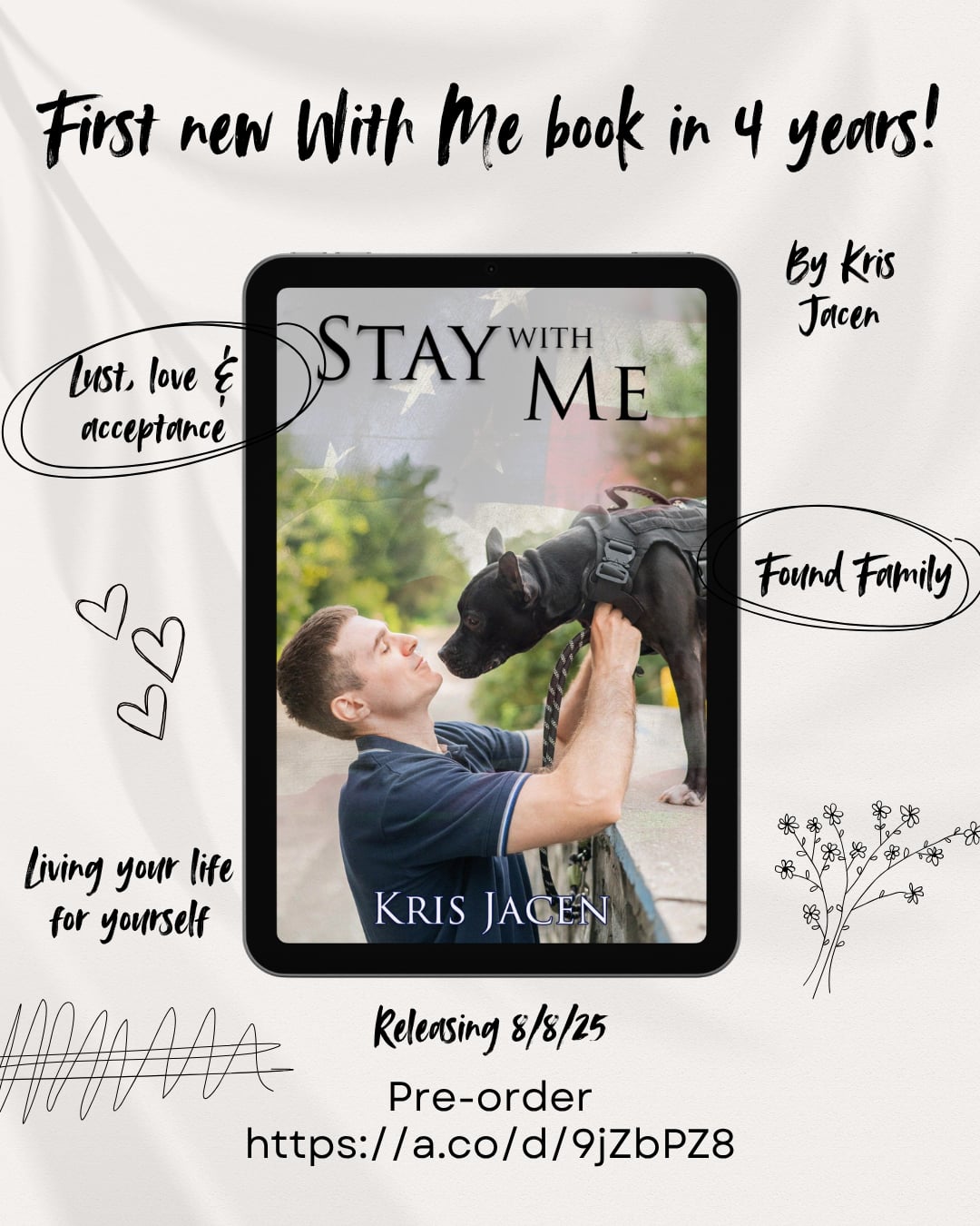 Book Spotlight: Stay With Me by Kris Jacen