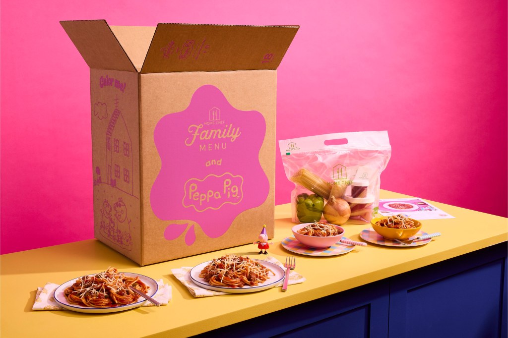 Home Chef teams up with Peppa Pig for an exciting line up of meal&nbsp;kits