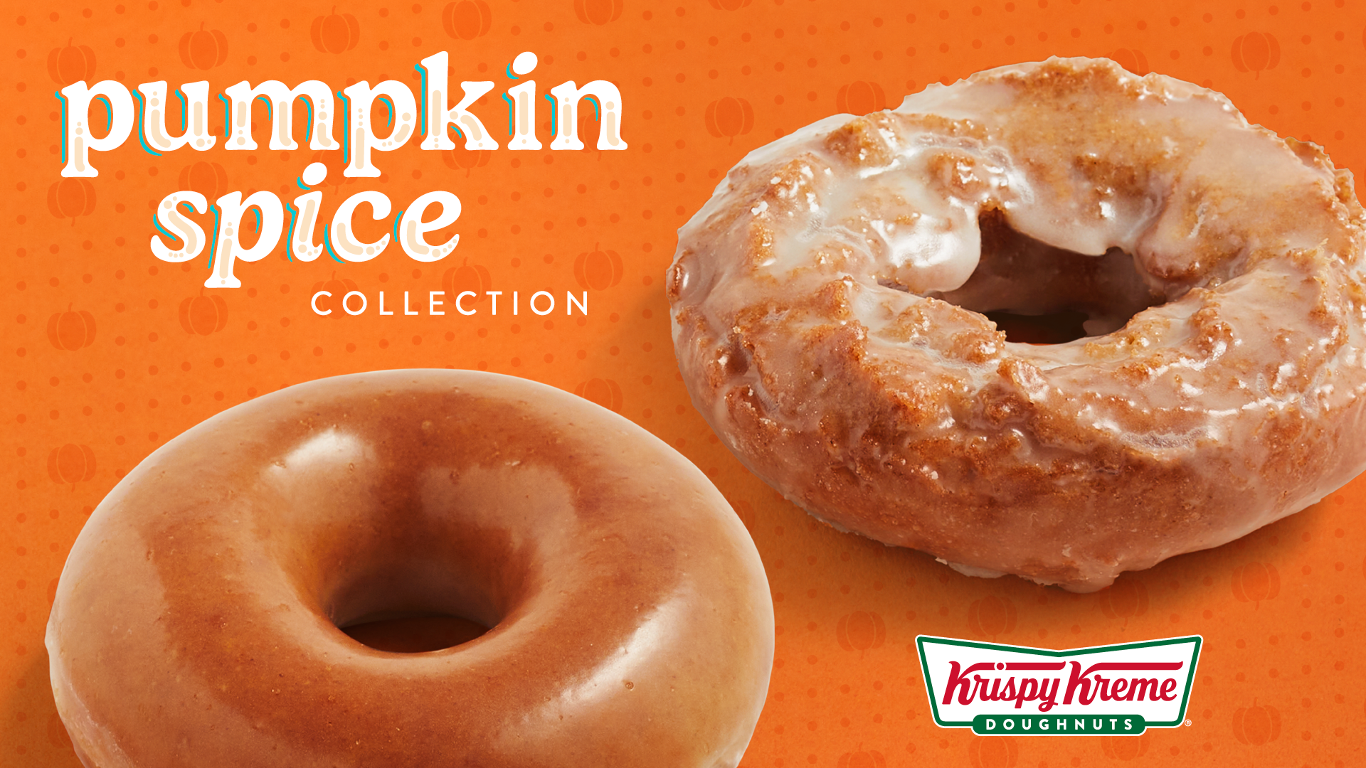Pumpkin spice season has already begun at Krispy Kreme