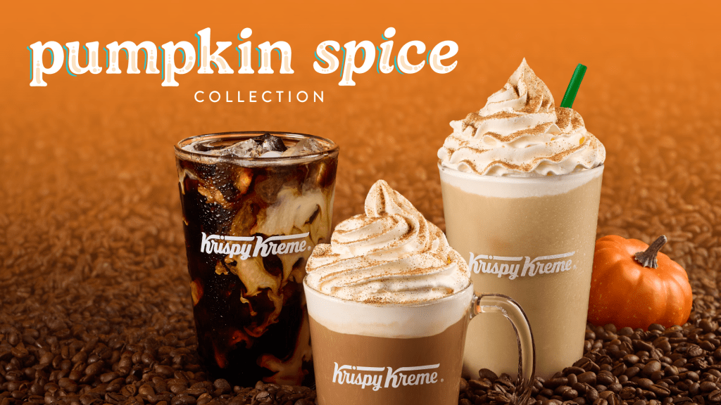 Pumpkin Spice Season Arrives at Krispy Kreme!