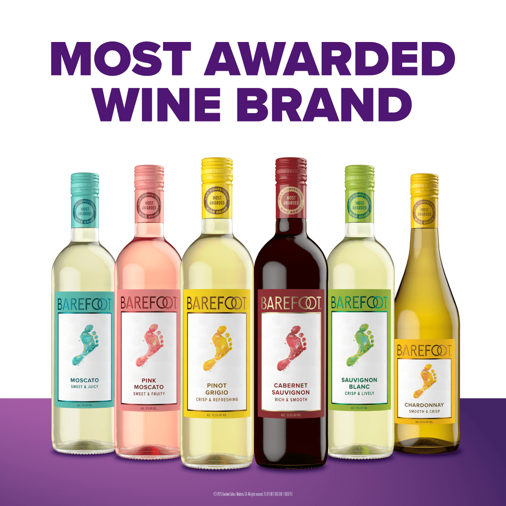 Barefoot Wines lineup