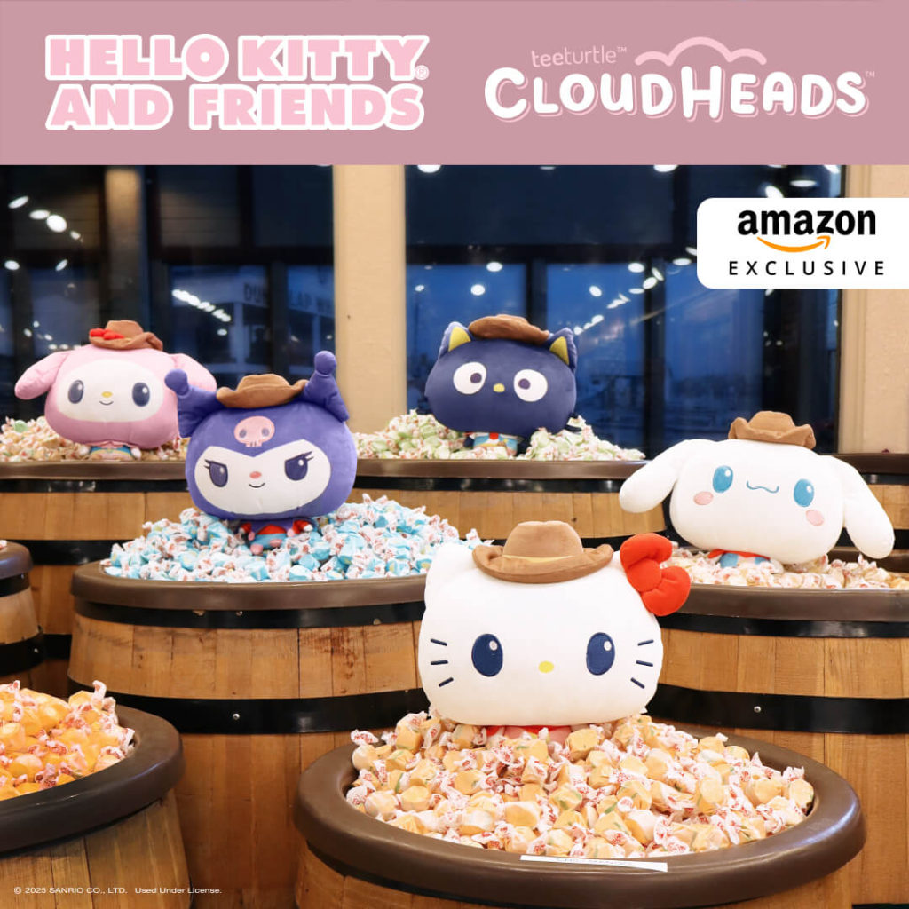 Hello Kitty goes Western with exclusive TeeTurtle plushes on&nbsp;Amazon