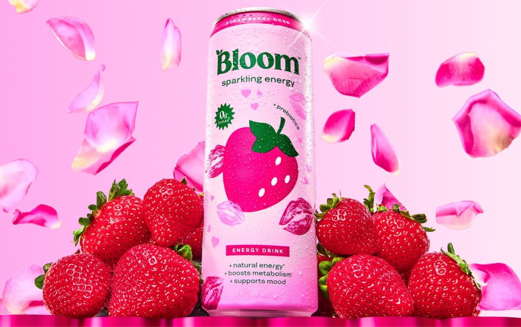 Love is in Bloom as Bloom Nutrition launches limited edition Strawberry Rose Sparkling Energy in time for Valentine’s Day