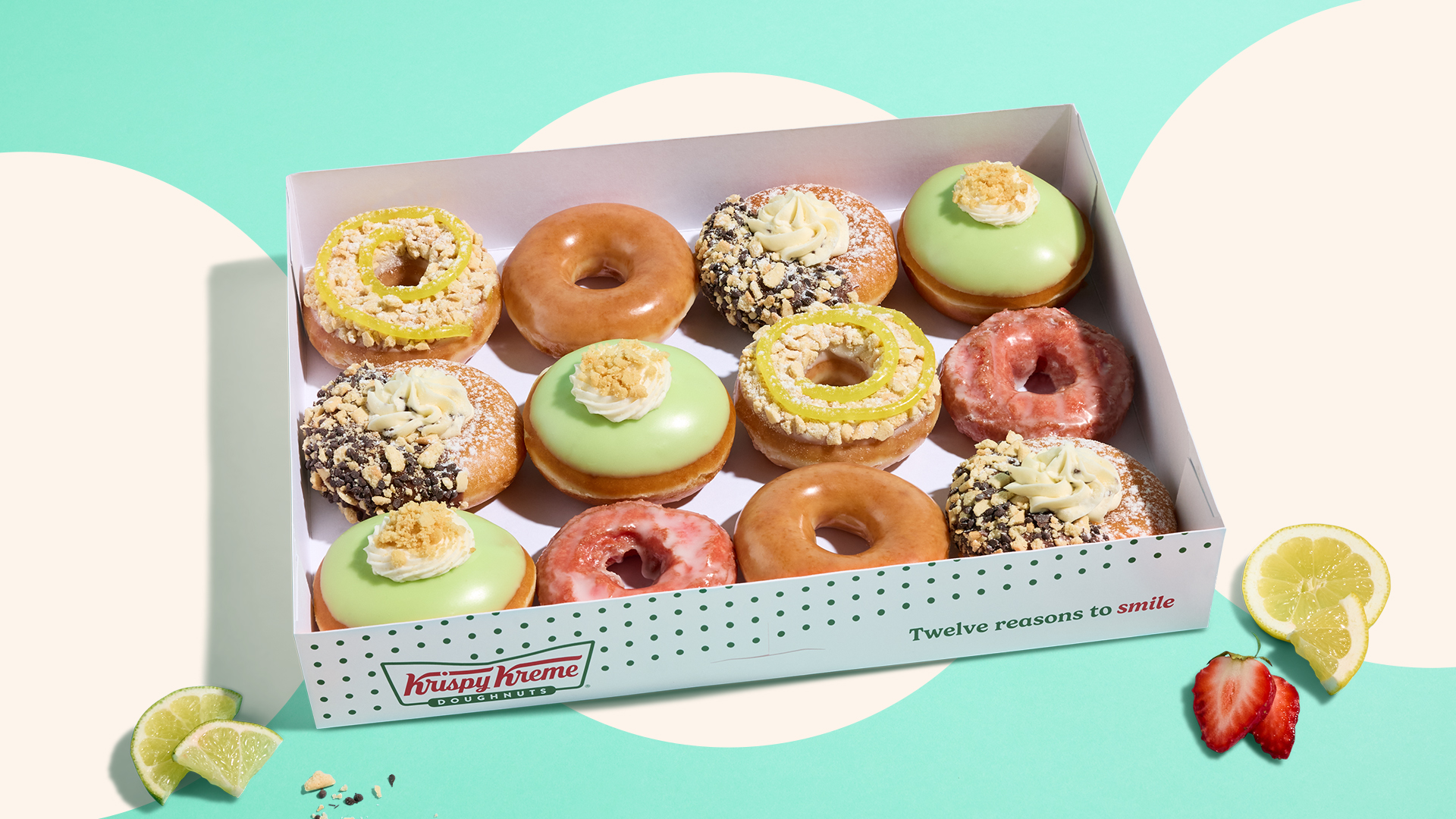 Krispy Kreme is bringing summer a little early with its new seasonal collection