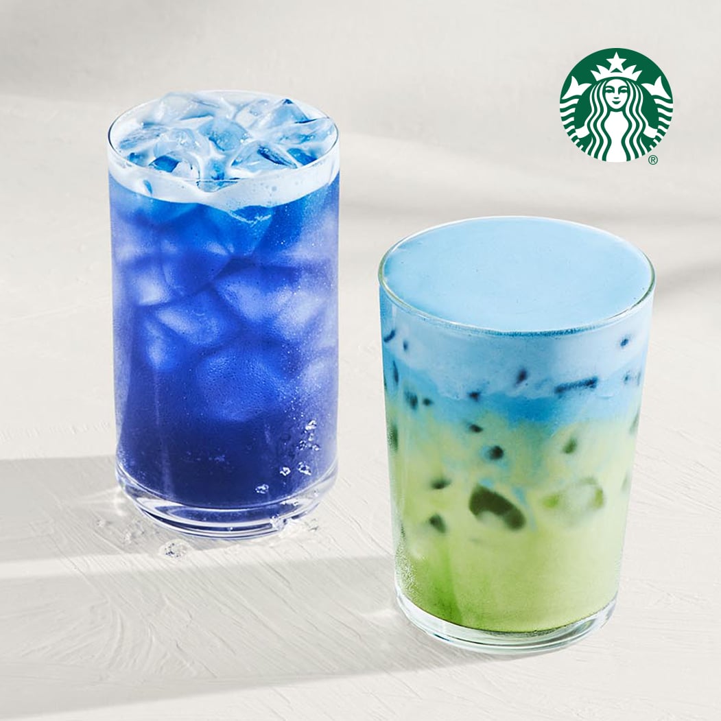 Starbucks blue drinks